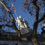 Vista del exterior del Tribunal Supremo