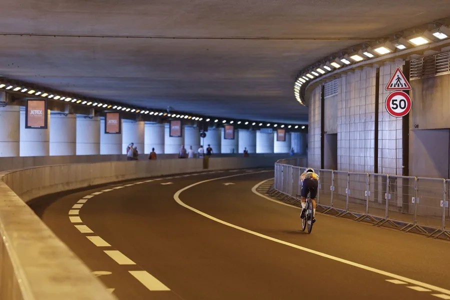 Un ciclista