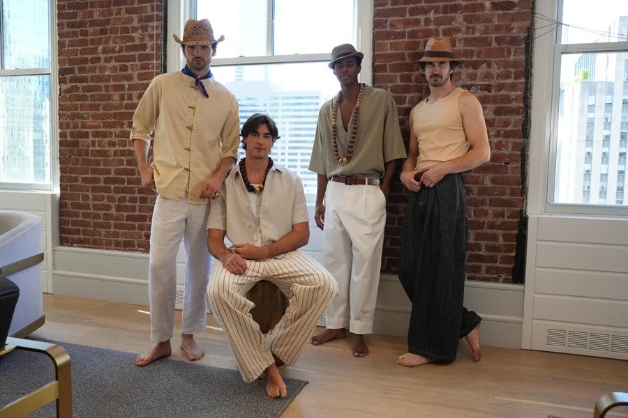 El diseñador colombiano Peñaranda estrena en Nueva York su primera colección masculina