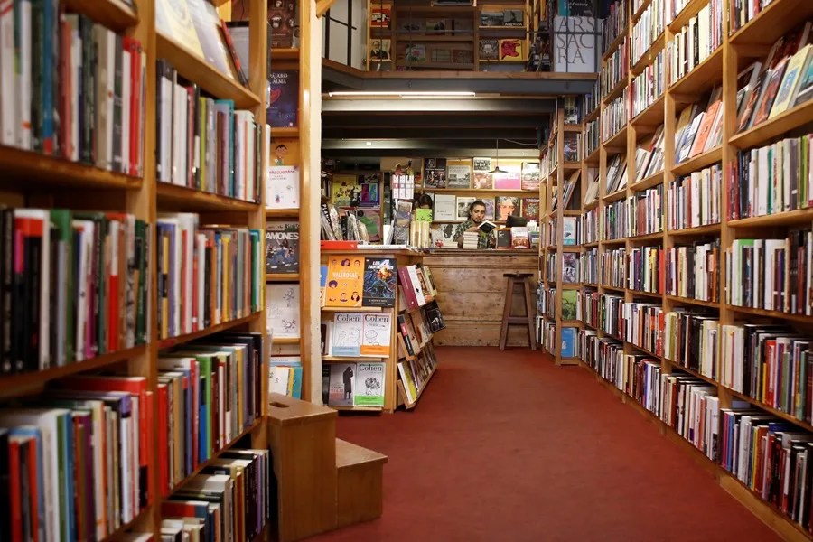 Imagen de archivo de una librería.