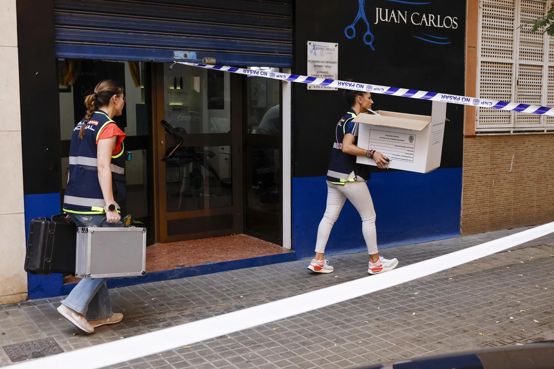 Vivienda del barrio de San Isidro de València donde sucedieron los hechos. EFE/Kai Försterling
