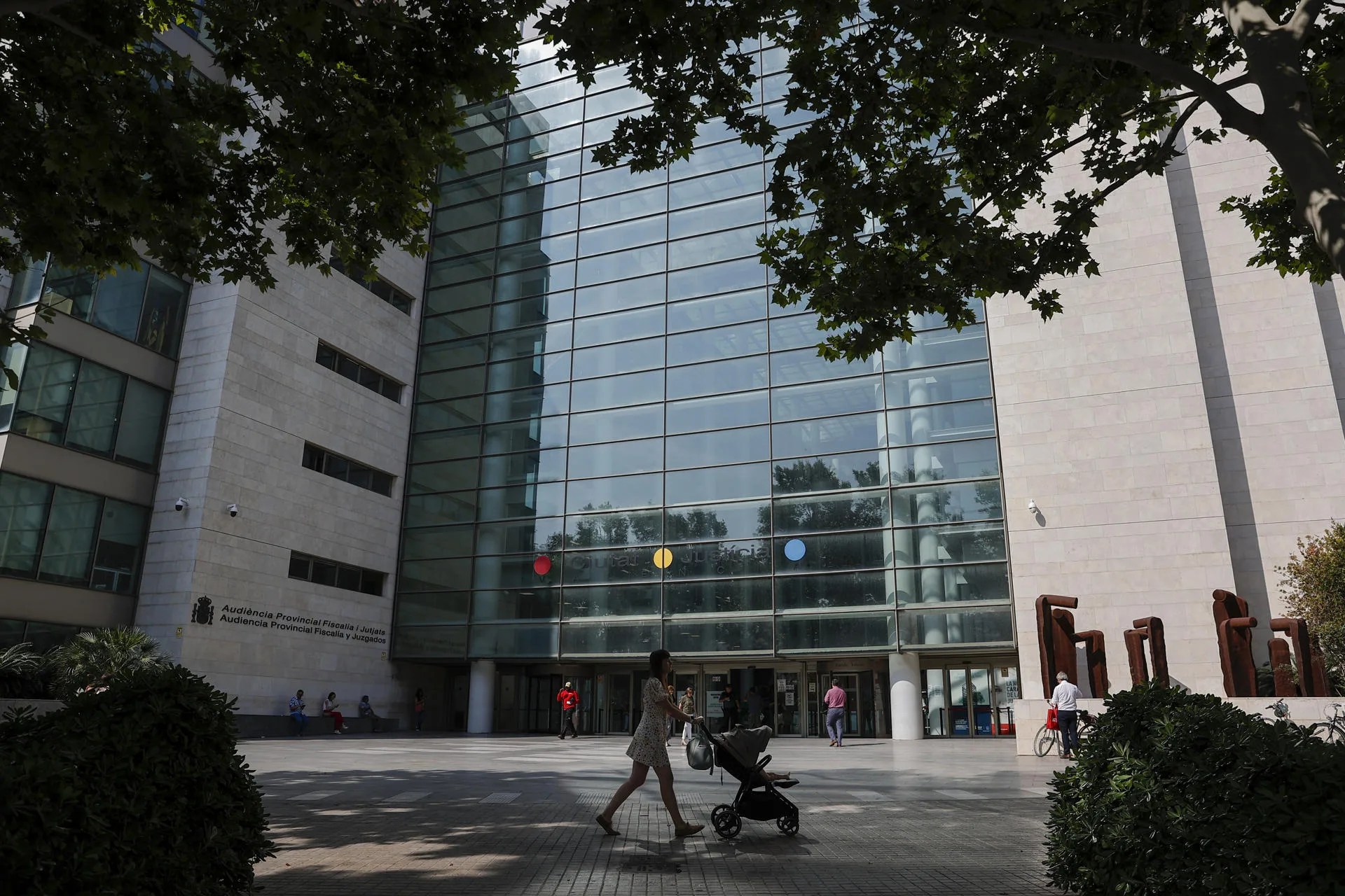 Vista general de la Ciudad de la Justicia de València. EFE/Manuel Bruque/Archivo