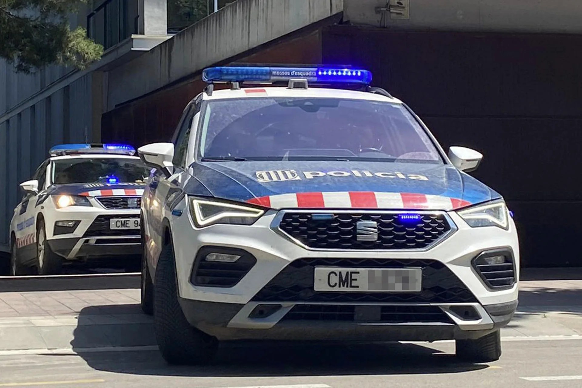 Coche de los Mossos d'Esquadra, en una imagen de archivo.