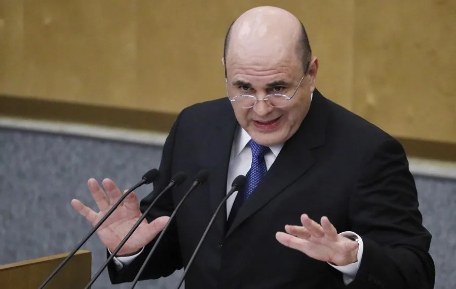 El primer ministro ruso, Mijaíl Mishustin