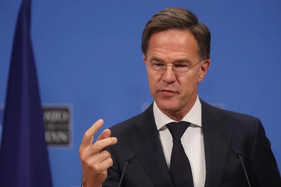 El secretario general de la OTAN, Mark Rutte.