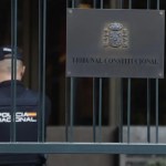 Entrada principal del Tribunal Constitucional