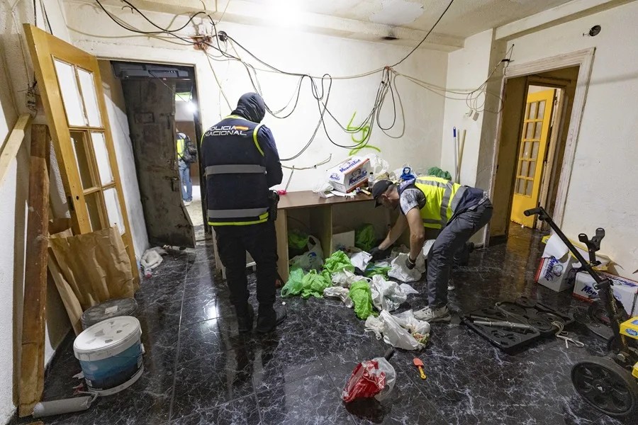 La Policía Nacional ha detenido este miércoles a 15 personas en el marco de una amplia operación contra el tráfico de drogas en Murcia