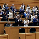 Vista del pleno del Senado este martes
