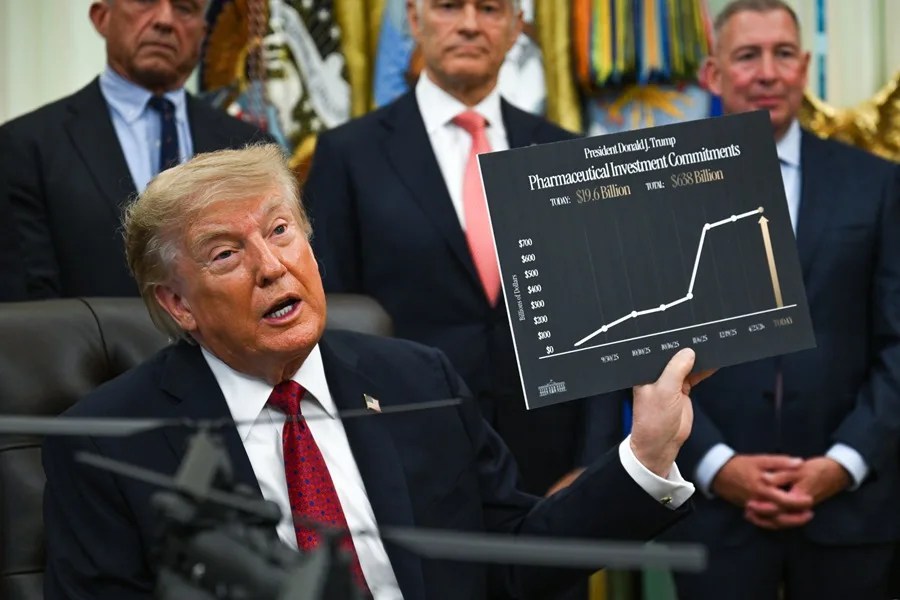 El presidente de EE.UU., Donald Trump