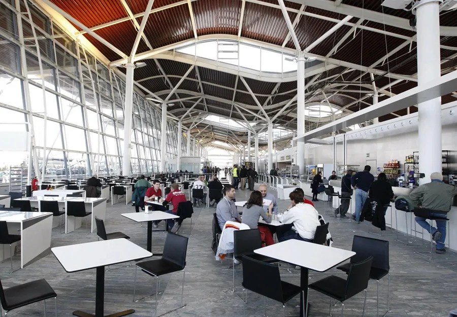 Vista del aeropuerto de Zaragoza.