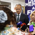Imagen de la representante de la CEOE Rosa Santos en su intervención en Pamplona