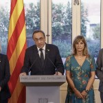 El presidente del Parlament, Josep Rull