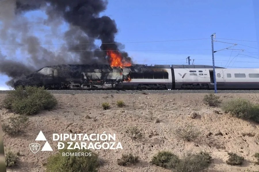 INCENDIO ALTA VELOCIDAD