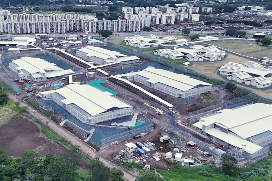 Costa Rica concluye la construcción de su "megacárcel" inspirada en el modelo de Bukele