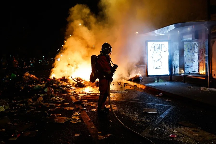 Disturbios en Francia