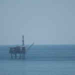 Una plataforma extrae gas natural