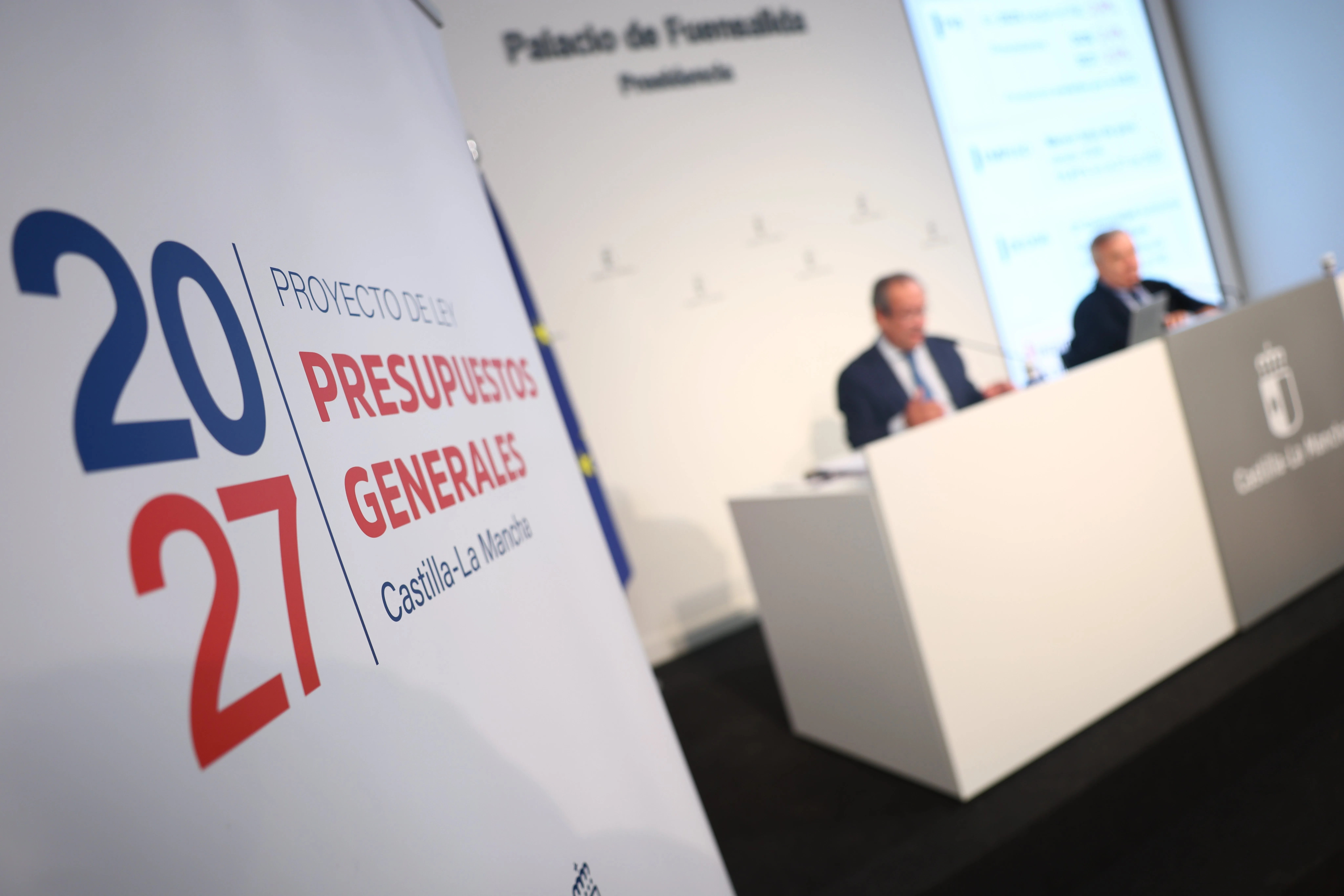 El presupuesto de Castilla-La Mancha para 2027 será de 13.587 millones
