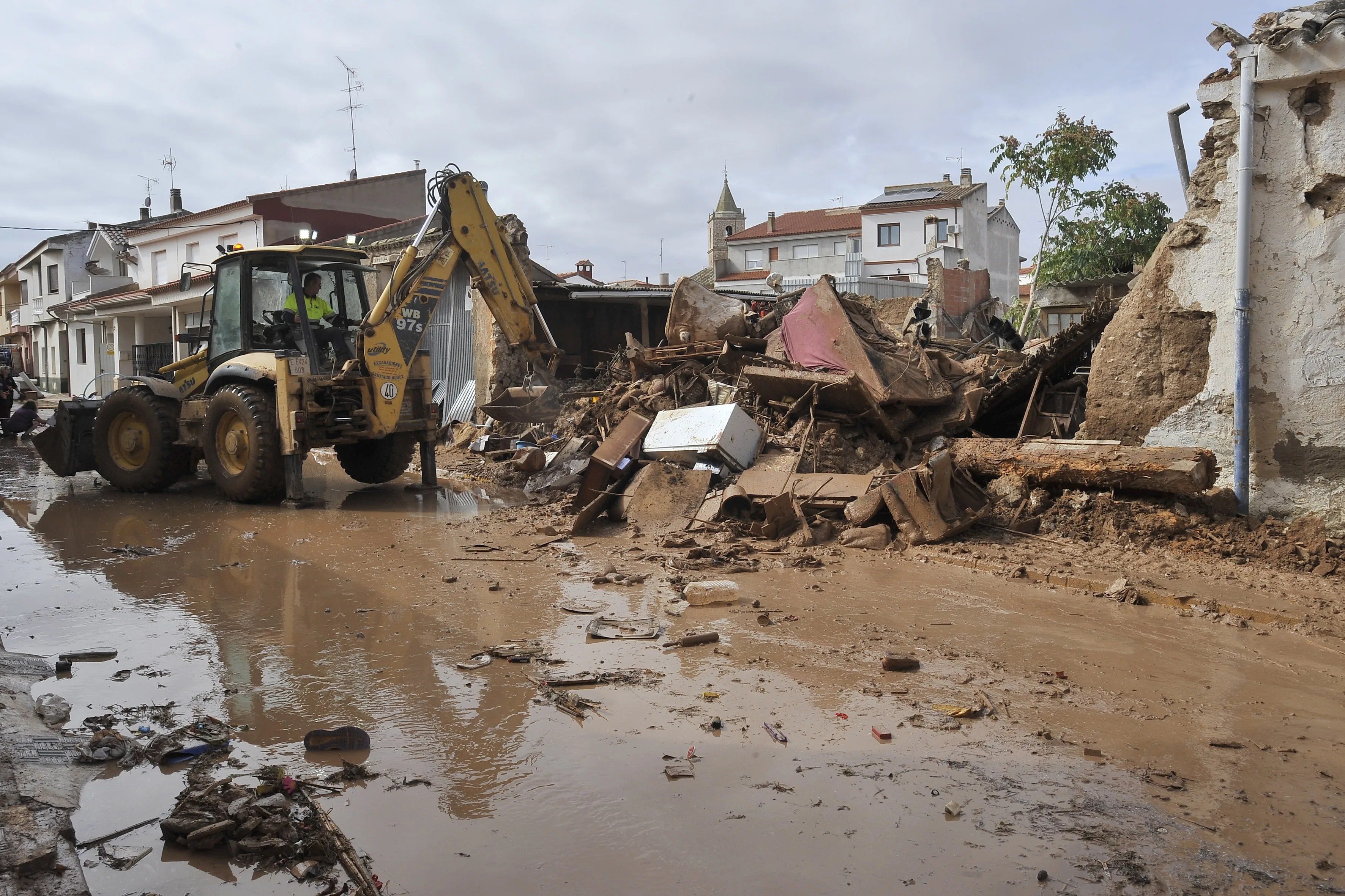 Castilla-La Mancha pide la declaración de zona catastrófica a pueblos afectados por lluvia