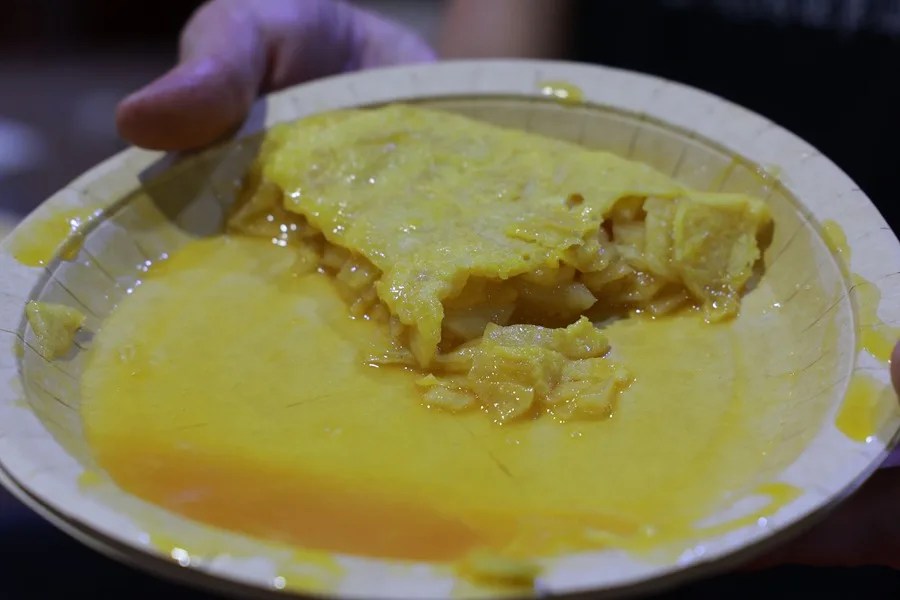 Una tortilla de patatas. EFE/ Pablo Miranzo