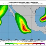 Simón se forma en el Pacífico mientras se intensifica y avanza al occidente de México