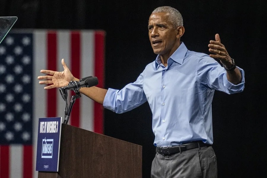 Obama apoya a los candidatos demócratas en Ohio y tilda al Gobierno Trump de cruel y corrupto