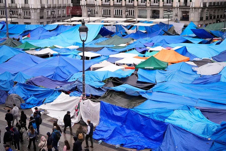 acampada sol
