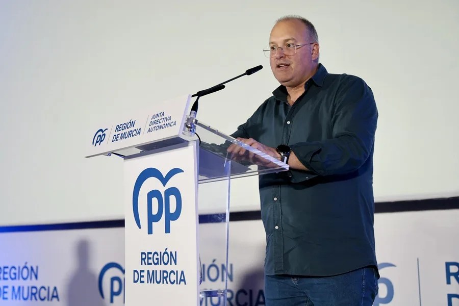 El secretario general nacional del PP, Miguel Tellado