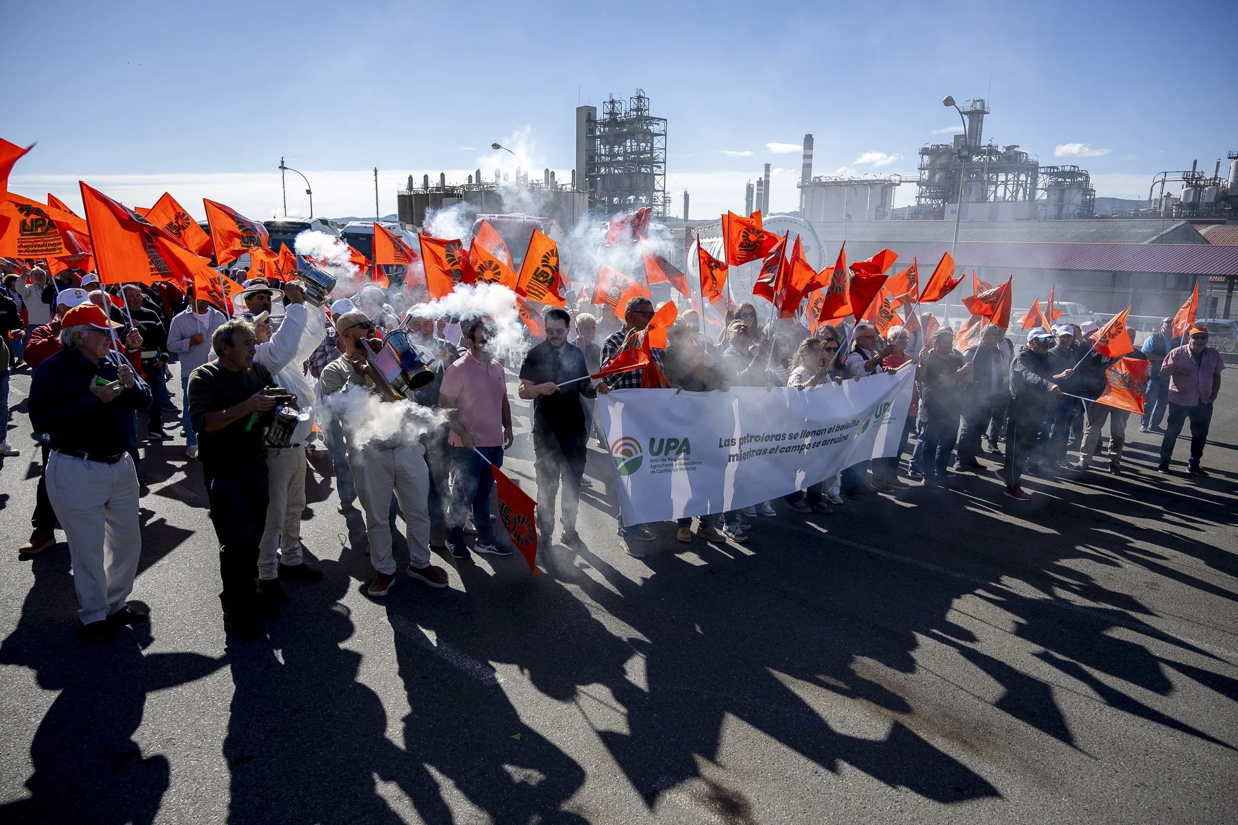 UPA protestas agricultores precio gasóleo