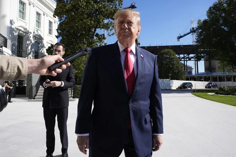 Trump tras el regreso de María Corina Machado a Venezuela: "espero esté a salvo"