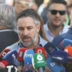 El líder de Vox, Santiago Abascal