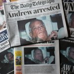 Portadas de periódicos británicos tras el arresto de Andrew Mountbatten-Windsor