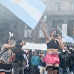 Universitarios reclaman fondos adeudados por Milei en masiva marcha: "Que cumpla la ley"