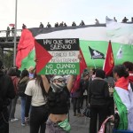 Centenares protestan en Bogotá en rechazo a la relación del nuevo Gobierno con Israel