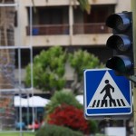 Semáforos apagados por un cero energético.