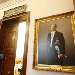 Retrato de Antonio Iturmendi Bañales, presidente de las Cortes (1965-1969), en la galería de retratos del Congreso, 13 octubre 2026