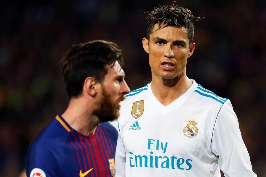 Leo Messi (i) y Cristiano Ronaldo.
