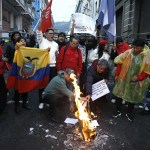 Sindicatos de Ecuador marchan por "cambios radicales" en salud, educación y empleo