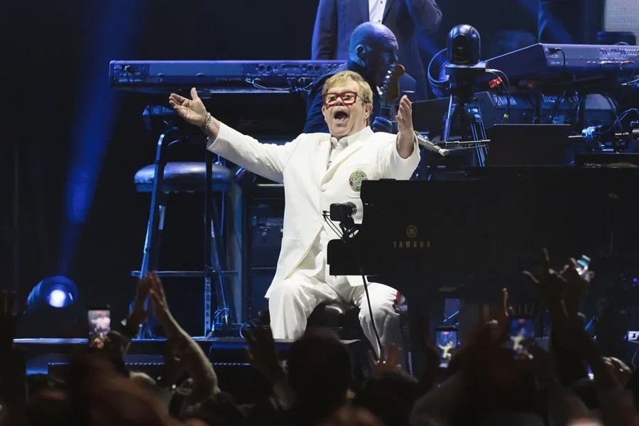 Elton John, en México.