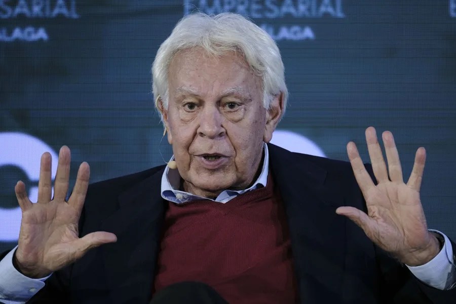 Felipe González voto blanco elecciones
