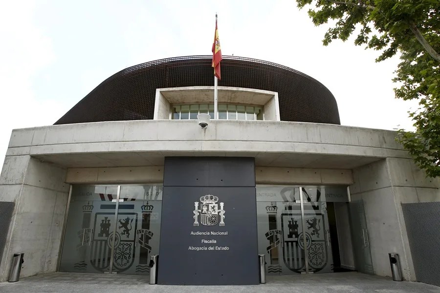 Fachada de la sede de la Audiencia Nacional-Fiscalía y Abogacía del Estado.