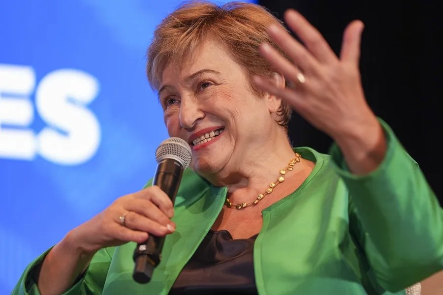 La directora del Fondo Monetario Internacional (FMI), Kristalina Georgieva