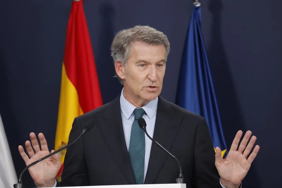 El presidente del Partido Popular, Alberto Núñez Feijóo, clausura este sábado el Foro La Toja