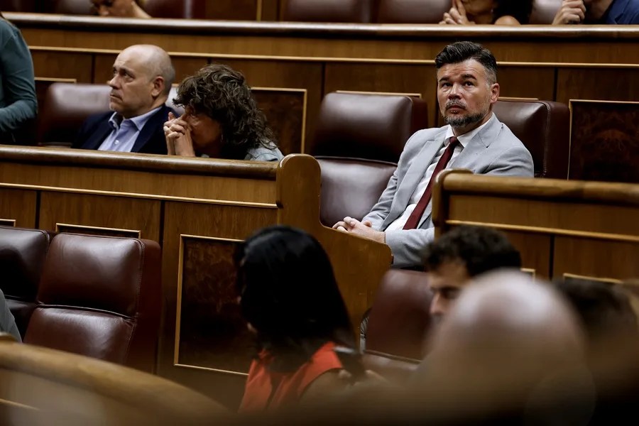 El portavoz de ERC, Gabriel 