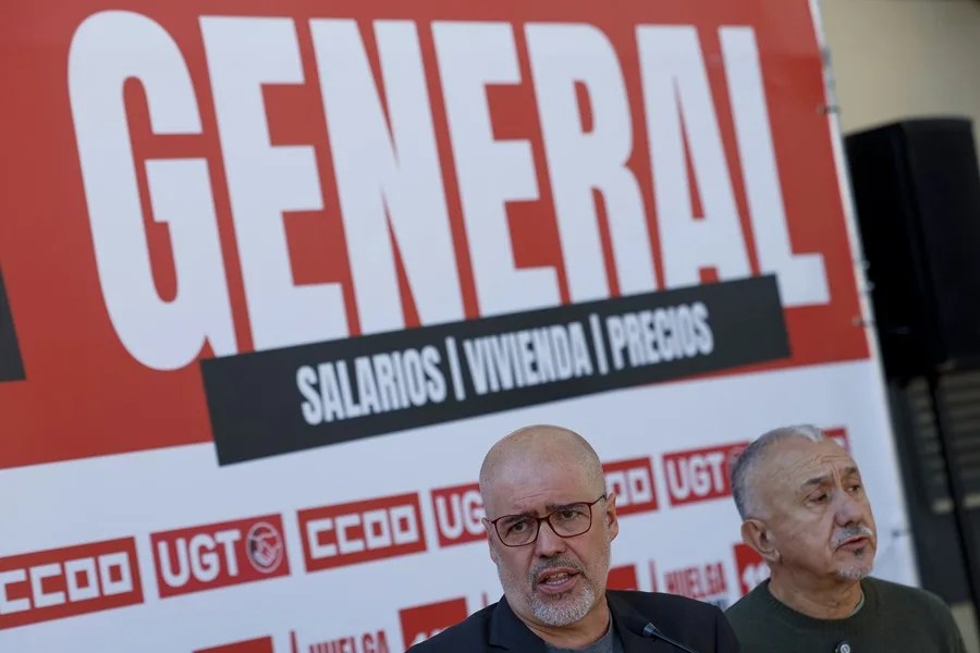 CCOO UGT HUELGA