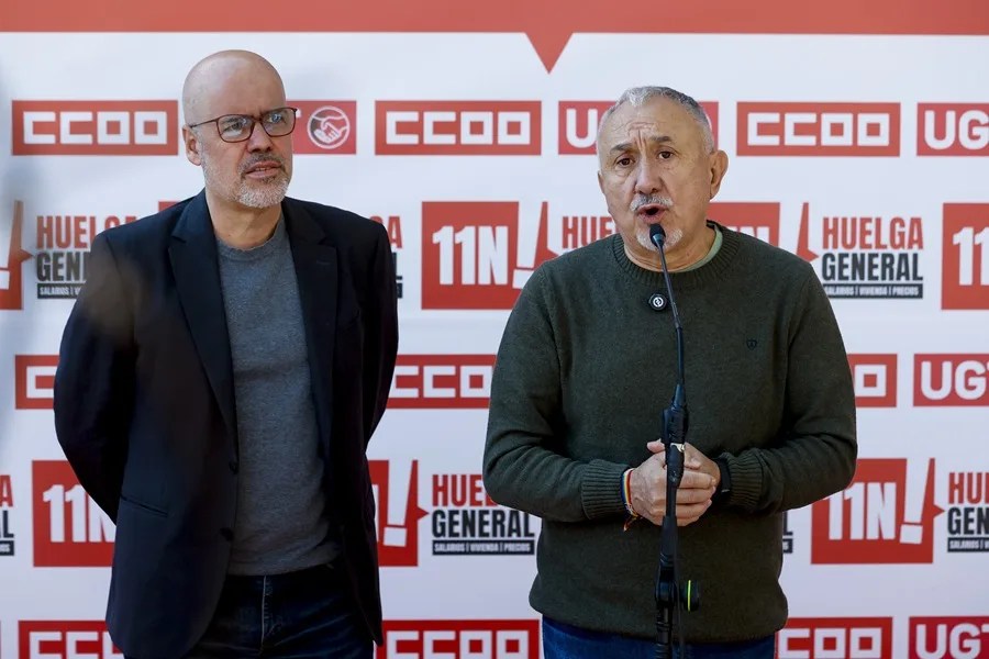 CCOO UGT HUELGA