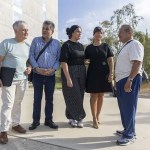 Familiares de las víctimas en la Ciudad de la Justicia de Murcia.