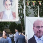 Mítin electoral de Mohamad Baqer Qalibaf en Teherá