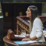 La portavoz de JxCat, Míriam Nogueras