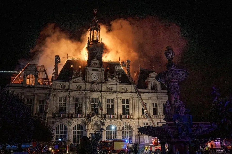 DETENIDOS PROTESTAS FRANCIA