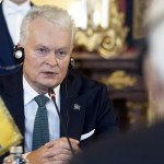 El presidente lituano Gitanas Nauseda